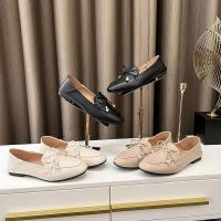 Mokasin arco plano puntiagudo colgante de metal casual zapatos de trabajo de suela suave para mujer, zapatos de lona - details 3
