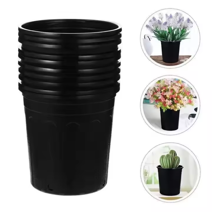 10 piezas de fregadero de plástico floral, plantas de interior, jardín ETA, interior, simple, ligero - 1