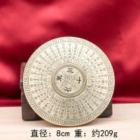 Latón giratorio con la yema del dedo, 36 estrategias, día avanzado, brújula dorada de feng shui, giroscopio de dedo, lote de viento - details 1