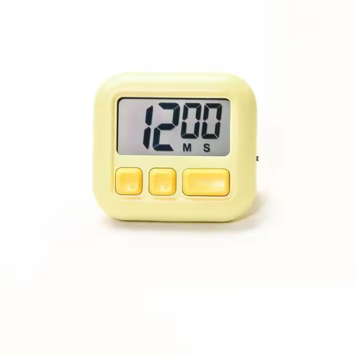 Temporizador de cocina Digital LCD con soporte, temporizador de cuenta atrás magnético, gestión del tiempo, despertador de autodisciplina, contador - 1