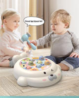Juguetes sensoriales educativos para niños, martillo de música de Topo, juego de golpeo, sonajeros de sonido de percusión de animales lindos - details 1