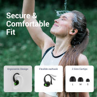 Auriculares inalámbricos IPX7 con Bluetooth, cascos de alta gama con 8H de tiempo de reproducción, sonido estéreo Hi-Fi, pantalla de alimentación - details 8