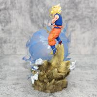 Figura de acción de Buu vs Goku, Super Saiyan, Genki Bomb, estatua de Pvc, modelo de colección, juguetes, regalo - details 18