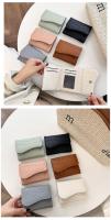 Nueva cartera coreana para mujer, monedero sencillo con múltiples ranuras para tarjetas para estudiantes, monedero con patrón de cocodrilo de gran capacidad - details 4