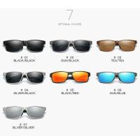 Gafas de Sol de Aluminio Polarizadas para Hombres Pantalla de Color Deslumbrante - details 7