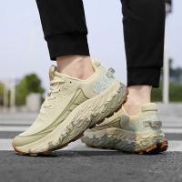 Zapatillas para correr de rebote transpirables para hombre, zapatillas antideslizantes con amortiguación para exteriores, zapatillas para correr con parte inferior gruesa, zapatillas para parejas - details 12