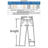Pantalon cargo Hombre Casual,  Camuflaje Militar Largo sin Puños con Forro polar Grueso,  Cintura Elástica con Cordón Ajustable, 4 Bolsillos - otoño/invierno - NK185 - details 0