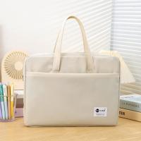 Bolsa de almacenamiento de documentos de gran capacidad, organizador de archivos A4 de tela Oxford de doble capa con asa, bolsa de almacenamiento de libros impermeable - details 18