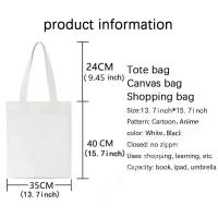 Bolsas de tela, bolso de mujer de dibujos animados, bolso de mano bonito para hombre, bolsos nuevos, bolso de compras ecológico, bolso de lona para playa, bolso de hombro para mujer - details 0