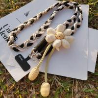 Correa de Teléfono Lanyard para Mujeres Estilo LargoinsCuerda trenzada hecha a mano de flor de viento, duradera, anti-pérdida para exteriores - details 23