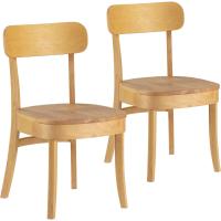 Pack 2 sillas Color Nogal, Madera Maciza, 45,5 cm (Ancho) 49 cm (Profundo) 83 cm (Alto) - details 13
