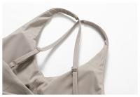 Sujetador de Yoga para Mujer de Nylon Sexy Cruz Transpirable para Gimnasio Top de Primavera/Verano - details 33