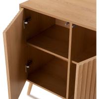 3 Puertas Color Roble, 120 cm (Ancho) 40 cm (Profundidad) 76 cm (Altura) - details 6