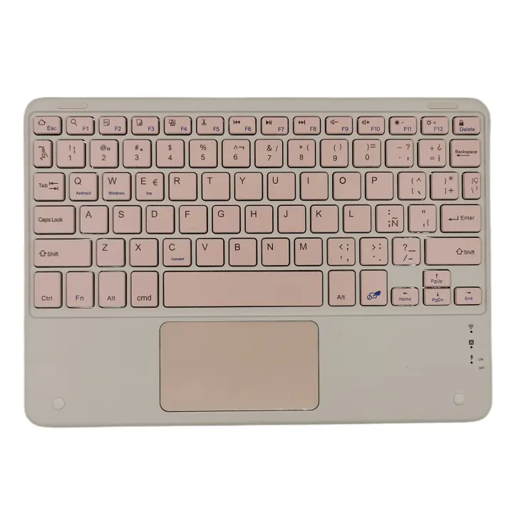 Teclado inalámbrico con panel táctil para tableta, compatible con Bluetooth, para Xiaomi Pad 6/5, Air 5 Pro - 1