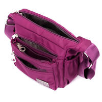 Nylon Oxford tela bolsa de mensajero de las mujeres 2025 nuevo bolso de las mujeres de mediana edad hombro moda lona madre versátil - details 0