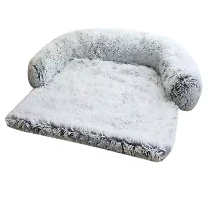 Cojín de sofá para mascotas, cama para perros, extraíble y lavable, felpa - 1