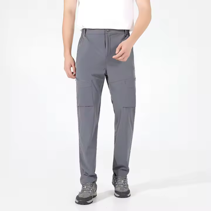 Pantalones de Senderismo LNGXO Impermeables de Verano, 4-Viajes, 90% Nylon, 10% Spandex - 1