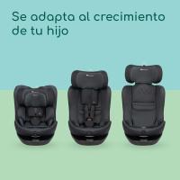 Silla Coche 360, 0-12 años, 40-150 cm, Silla Coche, Instalación Pata Apoyo, Giro 360, 8 Posiciones Reclinación, 12 Posiciones Reposacabezas, Full Black - details 23