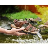 Zapats Casuales de Verano para Hombres y Mujeres  Sandalias Transpirables con Suela Gruesa y Cierre de Punta Aqua para Senderismo y Pesca - details 2