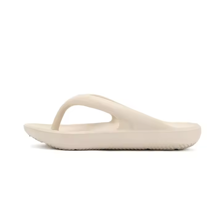 Chanclas de mujer europeas y americanas, moda casual de verano, suela plana de EVA, suela suave, estilo pellizco, zapatillas frescas. - 1