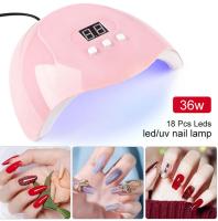 Kit de Arte de Uñas Esmalte de Uñas, Lámpara UV, Pegatinas Belleza Manicura y Accesorios - details 8