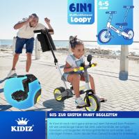 Bicicleta de Equilibrio, Triciclo para niños de 1 año a 5 Años, Capacidad de Carga hasta 25kg, Incl. Manillar/Barra de Seguridad/Cinturón de Seguridad/Timbre/Espejo. - details 15