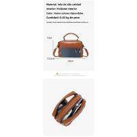 Bolso cruzado bolso de las mujeres 2025 nueva moda de gama alta pequeña bolsa cuadrada mini exquisita de cuero suave pequeña bolsa de las mujeres - details 0