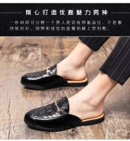 2022 ERKEK Sandalet Sandalias de plataforma de verano para hombre Zapatillas de cuero Zapatos de vestir cómodos LOFARS - details 4