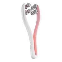 Rodillo de Levantamiento Facial Herramienta de Belleza para Hombres Mujeres y Niñas Massajeador de Escultura Facial Regalo para Novia Tipo de Piel Todo Tipo de Piel con Batería Producto Peludo - details 0