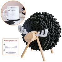 Almohada de alce, tapetes navideños creativos para el hogar y la oficina - details 17
