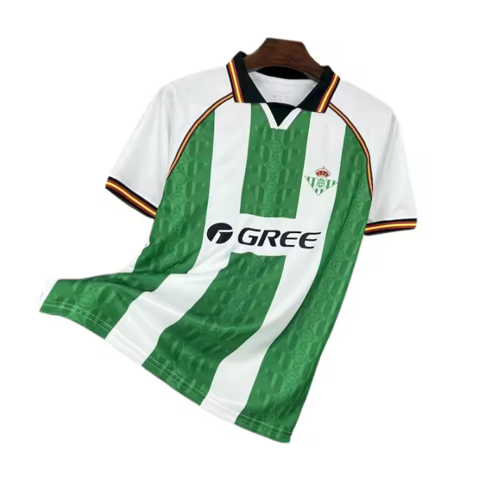 Camiseta de fútbol Real Betis edición para aficionados 2025/26 local réplica oficial personalizable - Adulto - Talla S-2XL - 1