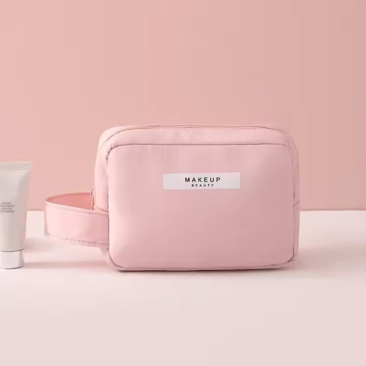 Bolso De Maquillaje Para Viaje Resistente Al Agua Organizador De Almacenamiento Grande Portátil Para Cosméticos Y Cuidado De La Piel - 1