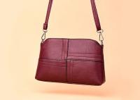 Nuevo Casual Messenger Bag Crossbody PU Leather Black Ladies Handbag Small Shoulder Bag Wallet - details 4