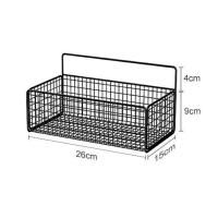 Cesta de hierro, estante para champú en polvo para pared de baño, orificio perforador, colgador de condimentos de cocina - details 17
