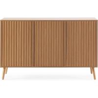 3 Puertas Color Roble, 120 cm (Ancho) 40 cm (Profundidad) 76 cm (Altura) - details 4