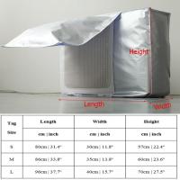 Cubierta de aire acondicionado antipolvo, bloque de limpieza, luz solar, antinieve, Protector de aire acondicionado impermeable, máquina principal - details 6