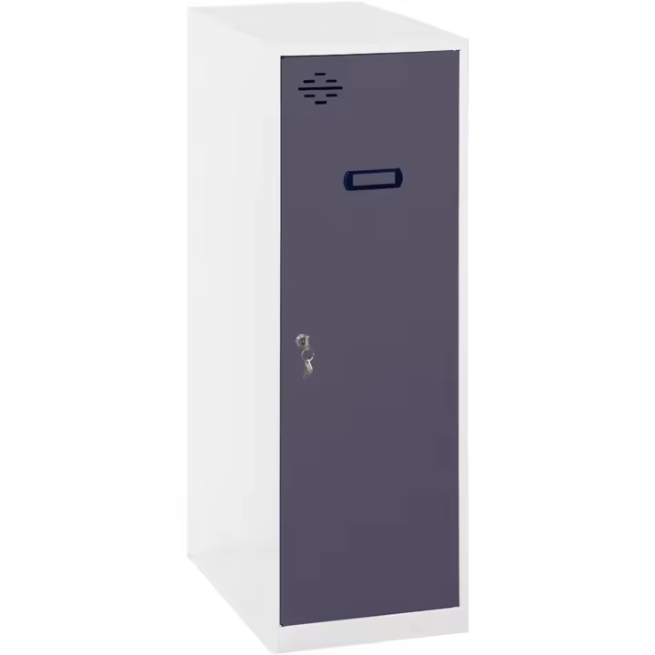 Metalico Pequeño, Incluye Llave, Blanco/Antracita - Simonlocker - 1