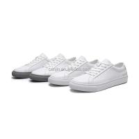 Nuevos zapatos deportivos de patinaje para mujer blancos de diseñador de vaca de cuero genuino a la moda, marca de precio bajo para comerciantes de zapatos - details 6