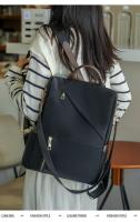 Mochila de nylon con mango suave de color sólido, grande, cinturón de cojín de aire - details 22
