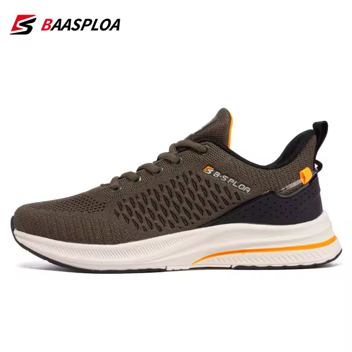 Zapatillas Deportivas de Malla Transpirable Zapatillas Casuales para Hombres Antideslizantes - 1