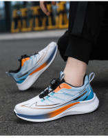 Zapatillas de deporte de los hombres 2025 primavera y verano nuevo botón zapatillas de deporte transpirable casual zapatos de malla antideslizante niños zapatillas de correr - details 3