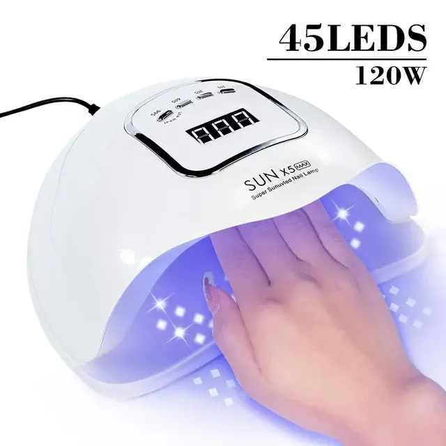 SUN X5 MAX-secador de uñas con Sensor inteligente, herramienta de equipo para quitar esmalte de Gel, con luz LED - 1