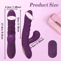 Potente vibrador de succión de empuje, estimulador de clítoris con ventosa femenina, consolador de punto G, masajeador, productos para adultos, tienda de juguetes sexuales para mujeres - details 5