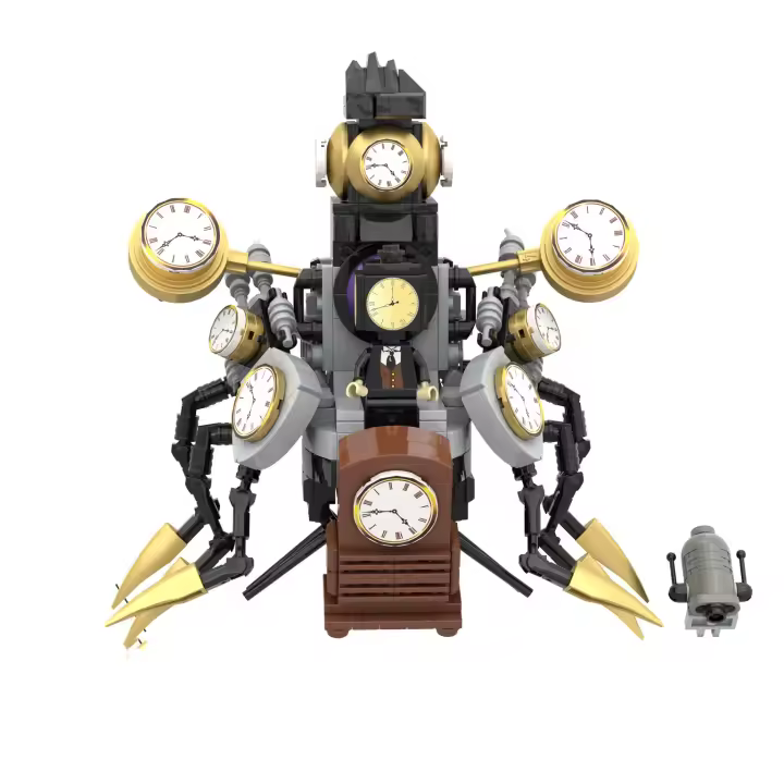 Bloques de construcción de máquina del tiempo, juguete - 1