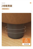 Taburete de madera maciza moderno y sencillo, taburete bajo para almacenamiento en el hogar, taburete para sofá - details 10