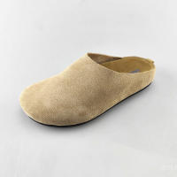 Zapatillas de cuero para hombre y mujer, suela suave antideslizante, bolsa en la cabeza, zapatillas geniales - details 11