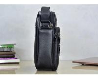 Bolsos de mensajero de moda novedosa para hombre, bolsos de cuero auténtico para hombre, bolso cruzado de marca de lujo para hombre, bolso de hombro para Mini Pad para niño - details 33