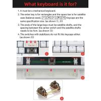 Teclas PBT, 125 teclas, perfil XDA, juego de teclas, sublimación de tinte para teclado mecánico Cherry MX Switch - details 2