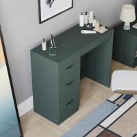 Descuento Riano - tocador para Maquillaje de 3 cajones, para mobiliario de Dormitorio, Blanco - details 20