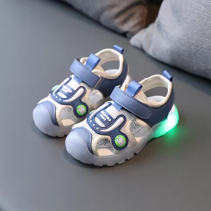 Zapatos para bebés de suela blanda de 1 a 6 años, zapatos de playa para niños pequeños resistentes a las patadas en la cabeza - 1